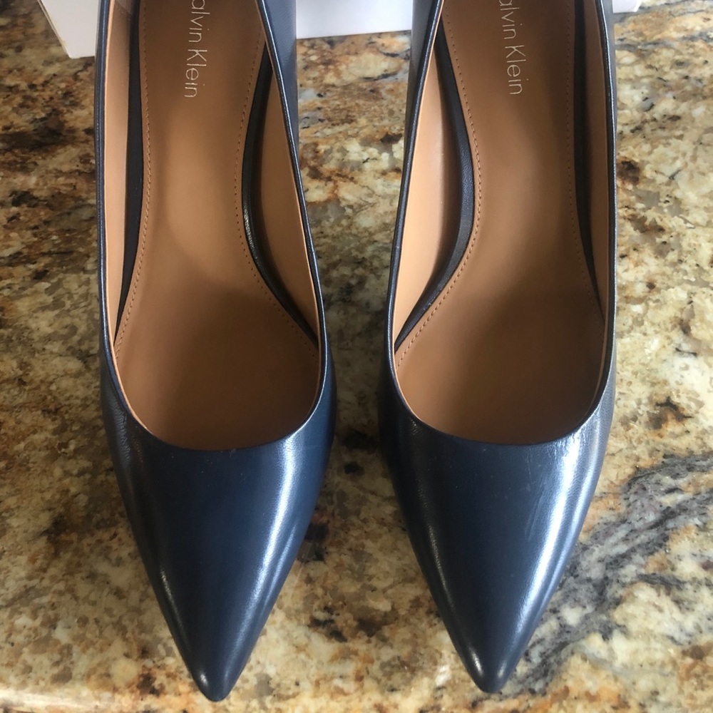 Calvin Klein pointed toe heels